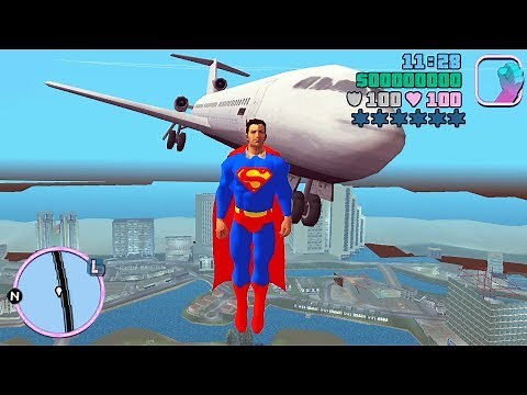GTA Vice City Best Mods 10 Superman, Bike Cheats, Hunter, HD Mod
