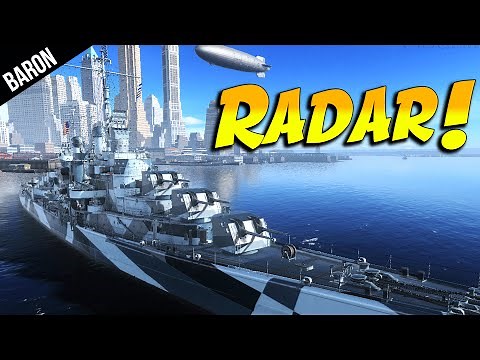 SHIPS Now Have RADAR? (World of Warships)