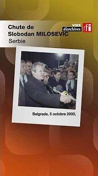5 octobre 2000 : la chute de Slobodan Milosevic • RFI #serbie #milosevic