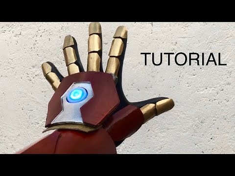 Guante de Iron Man 100% cartón l Model Prime l Tutorial