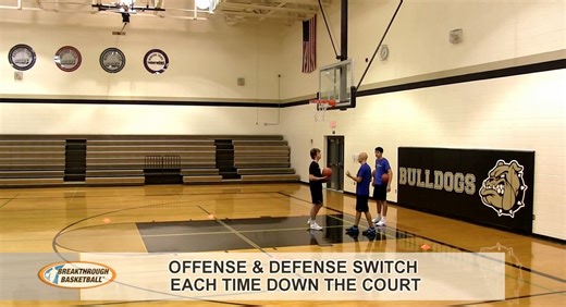 Improve Your Ball Handling With THIS Drill Coach Jim Huber goes over a challenging and fun dribbling drill. This drill can be used for warm up or competition purposes to make the drill more fun and engaging. | Breakthrough Basketball