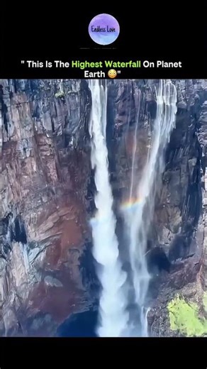 This Is The Highest Waterfall On Planet Earth 🌍