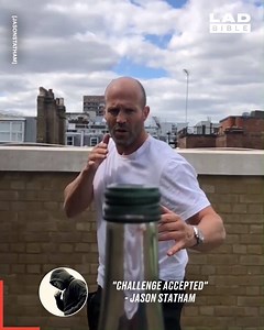 4.5M views · 111K reactions | Jason Statham has just absolutely smashed the Bottle Cap challenge  Jason Statham | LADbible | Facebook