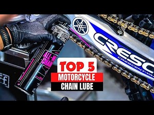 Best Motorcycle Chain Lube (2025) - Best Self-Cleaning Lubricant!