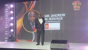 Today, BusinessDay honours Andrew M. Ikekhua, M.D NEM Insurance Plc, in the Insurance Industry. Their unwavering commitment to excellence has earned them a spot among Business Day’s Top 25 CEOs of the year. Congratulations on this well-deserved recognition.Your leadership continues to inspire and shape the future of business. #top25ceoaward #ceoaward #businessday | Business Day Nigeria | Facebook