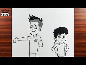 How to draw Chikoo aur Bunty | Brand new show | Chikoo Aur Bunty