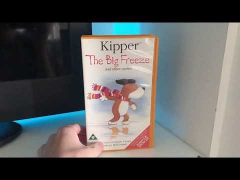 Start of Kipper The big Freeze RARE M&S UK VHS