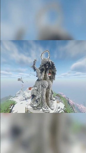 RIESIGE BAUWERKE auf unserem Server! (Teil 1) #shorts