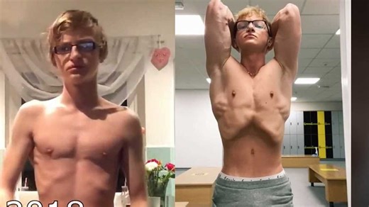 This lad was tired of being underweight and unhappy so he decided to go on an epic body transformation 💪 | SPORTbible Australia