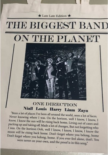 Totebags One Direction 🎤 #onedirection #nails #louis #harrystyles #Liam #zayn