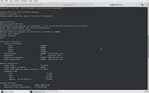 MySQL系列之五：使用sysbench执行压力测试