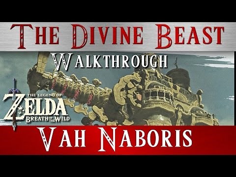 Zelda BOTW * How to solve the Divine beast * Vah Naboris, Zora's Domain ( Camel ) Breath of the Wild
