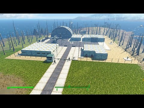 Fallout 4 - Camp Navarro - Settlement Build - Spectacle Island