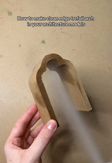 How to Create a Clean Edge Trefoil Arch in Models