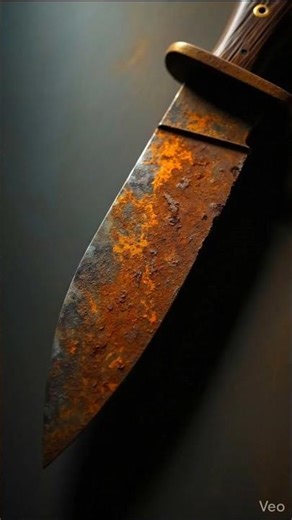 The Art of Precision: Rusty Knife Restoration