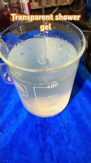 Transparent shower gel with marine collagen 🩷 subscribe if you like the full video 💃🥰#skincare