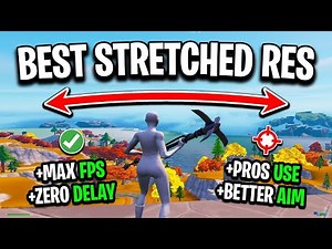 How to get Streched Resulotion in Fortnite (FPS boost, 0 Delay, Better AIM)