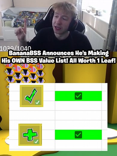 BananaBSS Creates New BSS Value List for Roblox