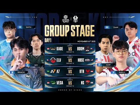 [한국어 해설] KIC 2025 | 그룹 스테이지 Day 1