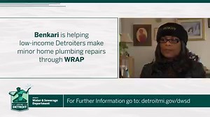1.8K views · 36 reactions | Detroit-based and female-owned plumbing company Benkari is helping low-income #Detroiters make minor home plumbing repairs through WRAP. | Detroit Water and Sewerage Department | Facebook