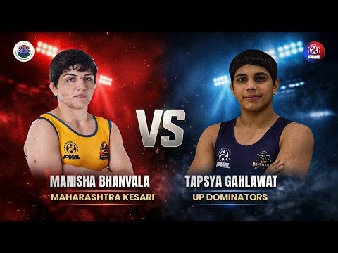 Manisha Bhanwala vs Tapsya Gahlawat | 57 KG | Day 7 Match 2 | PWL 2026 #pwl