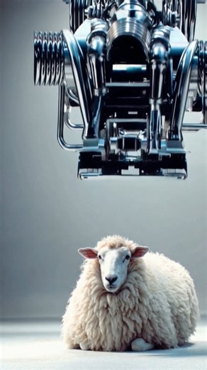 Smart Sheep Shearing Machine: Turns Wool into Ready Packages in Seconds 🐑🛸