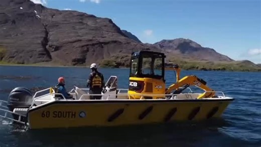 SGHT on Instagram: "As the Saving Shackleton Heritage project draws to a close, our team on the ground has begun backloading all of the remaining cargo onto our support vessel, Meredian. At the start of the season, we had two vessels supporting cargo operations. Doing the reverse of the process with just one is certainly challenging, but thanks to the fantastic crew and equipment from the team at 60South, the job ran smoothly. Their dedicated landing craft – loving known onboard as “the Landy” –