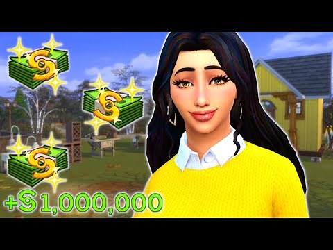 We made a million simoleons! // Sims 4 money challenge