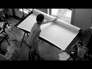 Creating Textured Portraits with Charcoal | Work in Progress