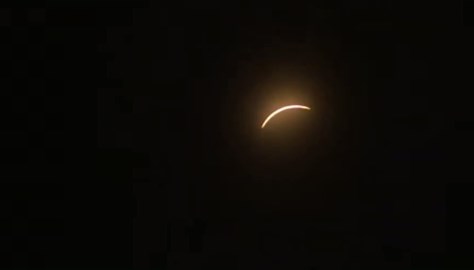 Solar eclipse moment of totality stuns Columbus, Ohio