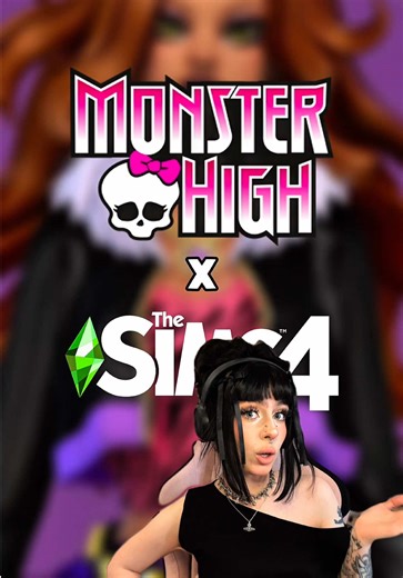 MONSTER HIGH w The Sims 4?! 🤯 Przedstawiam Wam custom content dzięki któremu jest to możliwe! 💖💞 #thesims4 #simstok #simspolska #thesims4tutorial #monsterhigh