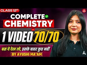 Class 12 Chemistry in One Shot | Complete Chemistry for Boards Exam 2026 (Concepts + MCQs)