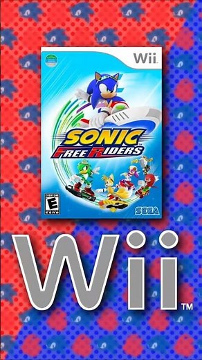 Sonic Free Riders for the Wii?! #sonic #sonicthehedgehog #sonicracingcrossworlds