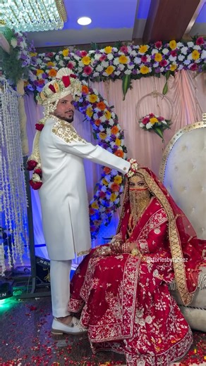 CNS Photography📸 on Instagram: "Sameer & Saniya mobile bts ✨❤️ . . Shot by :- @storiesbytabrez . . #cns #storiesbytabrez #bts #nikah #muslimwedding #weddingphotography #weddingdres #dulhan #dulha #groom #bride #photoshoot #chintamani #wedding #weddingday #mua"