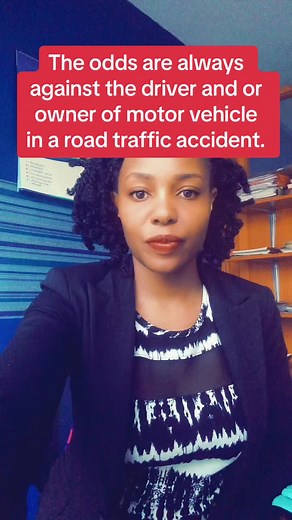 Pedestrians, motor cyclists and cyclists generally cannot carry 100% blame in an accident. They can be equally blamed 50-50, 70-30, 80-20 whereby the higher liability is shouldered by the driver. That is why you should ensure you have an insurance cover for your motor vehicle because the odds work against you as the driver and or owner of a motor vehicle. And also in upholding the constitutional right to life, life is more important and shouldn’t be taken away no matter the circumstance. #kenyan