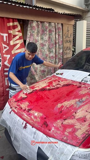 Another Corolla Bigbody GLi ongoing strip to metal process. | 𝙋𝙖𝙣𝙮𝙚𝙧𝙤𝙨 𝙈𝙤𝙩𝙤𝙧𝙨 𝙥𝙖𝙞𝙣𝙩 𝙨𝙝𝙤𝙥