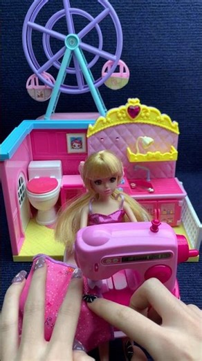 Immersive Unboxing Barbie Sewing Machine Series｜ASMR