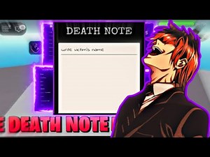 THE BEST FE DEATH NOTE SCIRPT?? | Fe Death Note Script 100% Working