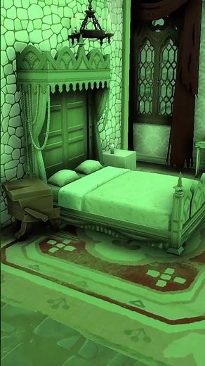 Creepy Haunted Mansion Tour in Sims 4 🏚️ | No Custom Content!