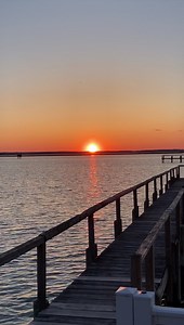 Beautiful sunset tonight on Chincoteague Island. Time to make those vacation plans! You can find everything you need to know about visiting Chincoteague Island on our website! | Chincoteague.com