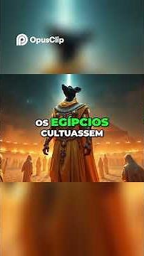 Anubis O Deus Egípcio da Morte e do Além #egitoantigo