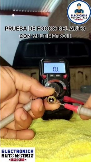 CAR HEADLIGHT TEST WITH MULTIMETER!!! #automotiveelectronics #automobile