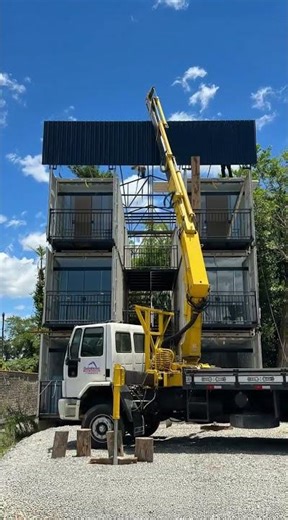 Container Building - Animation Timelapse