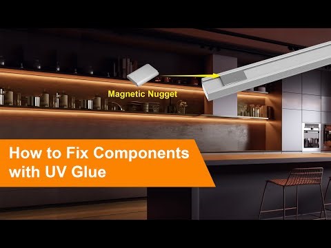 UV Glue Tutorial: Make Your LED Light Bar Magnetic & Movable