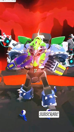 Robot Kiles lost badly#mechangelion #games #trending #shorts
