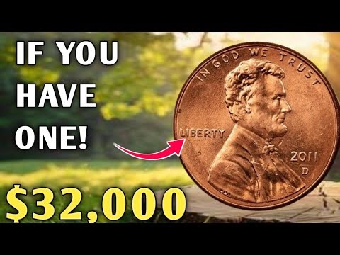 2011 United States One Cent Coin Lincoln Penny #coin #money