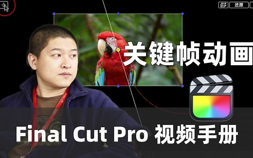 【FCP教程】画面运动关键帧动画