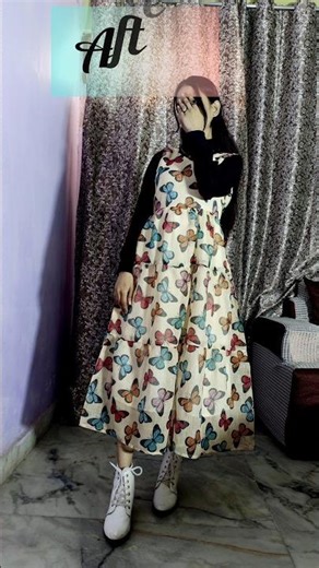 Meesho Saree before After transformation/saree reuse dress idea #saree #meesho