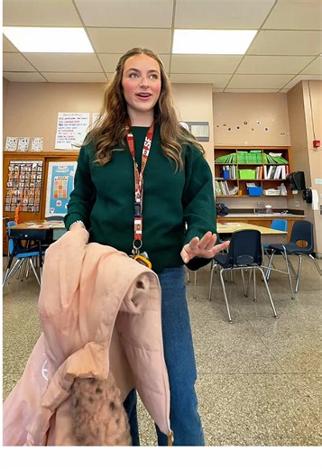 Realistic Classroom Setup Before Morning Meeting