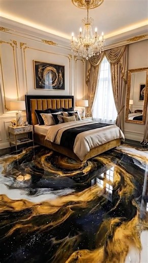 This epoxy floor is absolutely stunning 🤯✨ #shorts #epoxyfloor